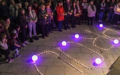 Imatge d'una concentració feminista | Roger Benet